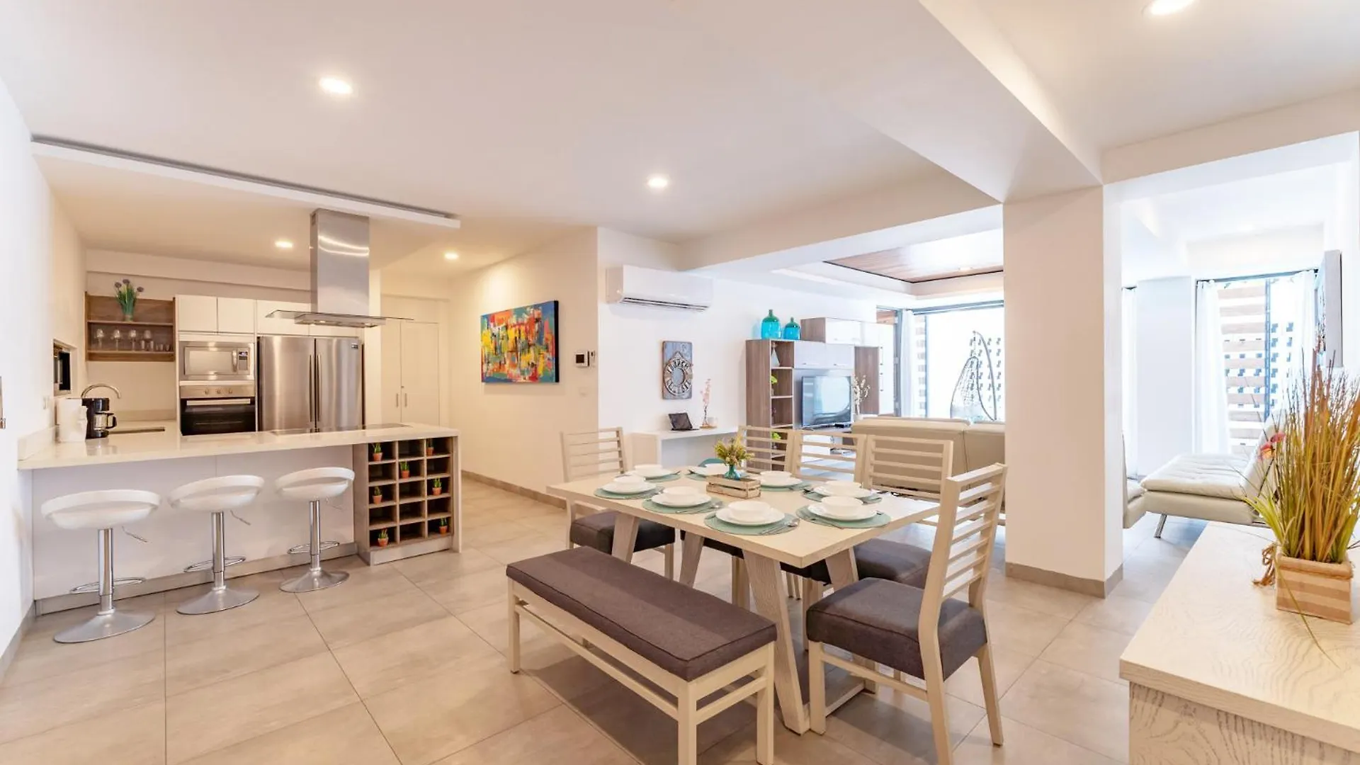 Condo At Icono 3 Bedrooms Close 5Th Playa del Carmen Apartment